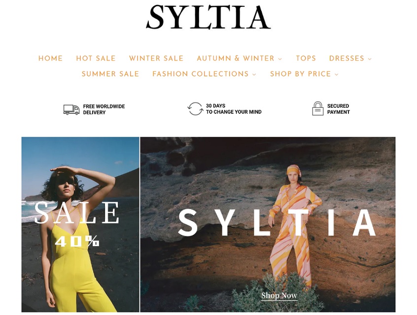 Syltia.com Review (2023) Is Syltia Clothing Brand Legit Or A Scam?